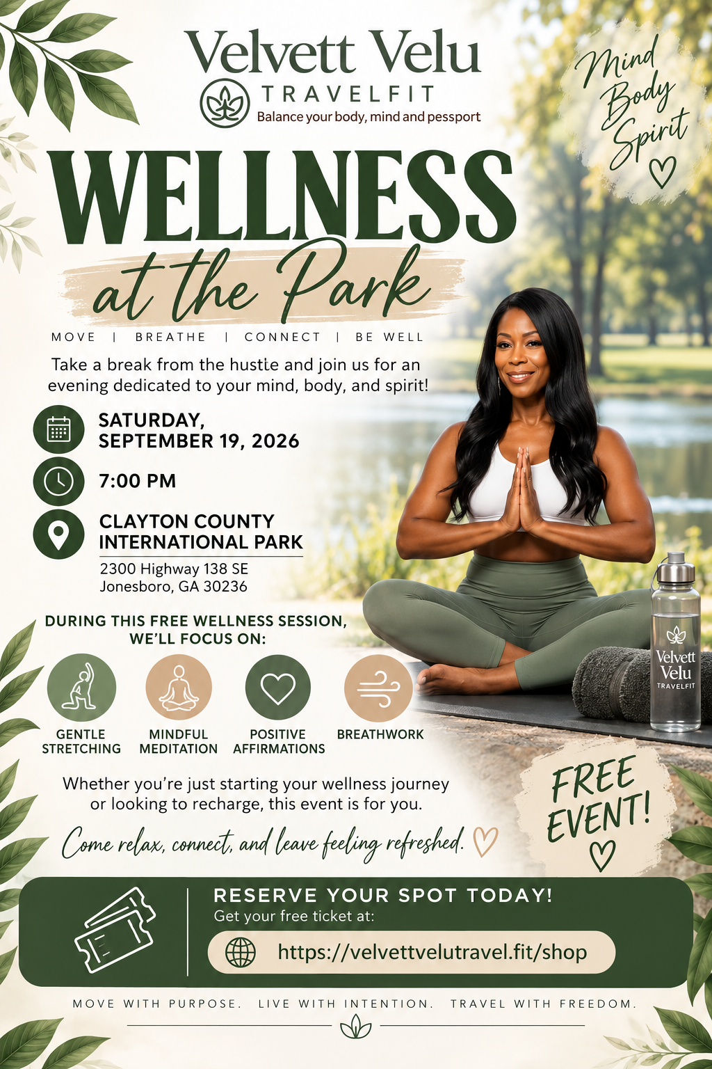 Wellness at the park โ fitness in Jonesboro, Georgia